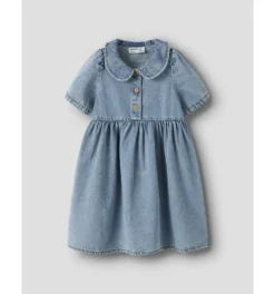 Poppy Jeansklänning Medium Blue Denim