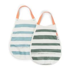 Pull-Over Bib 2-pack Blue/green