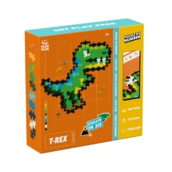 Puzzle By Number T-rex