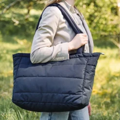 Quiltad Skötväska Black
