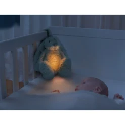 Ro The Rabbit Nattlampa Och Ljudmaskin Green