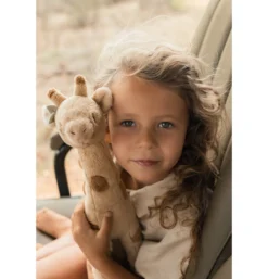 Safari Friends Giraffe Gosedjur Brown