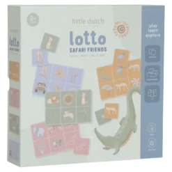 Safari Friends Lottospel Blue