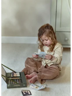 Safari Friends Story Projector Ficklampa Green