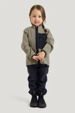 Scout Vindfleecejacka Smokey Olive