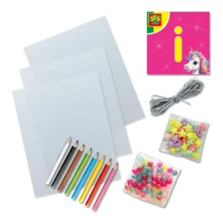 Shrink Film Unicorns Sats För Att Tillverka Armband