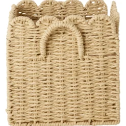 Small Paper Rope Hopfällbar Korg Nature