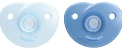 Soothie 2-pack Nappar 0-6M Blue