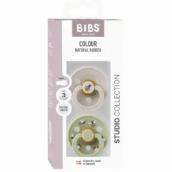 Studio Colour Bumblebee 2-pack Runda Latexnappar Mushroom Mix