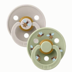 Studio Colour Bumblebee 2-pack Runda Latexnappar Mushroom Mix