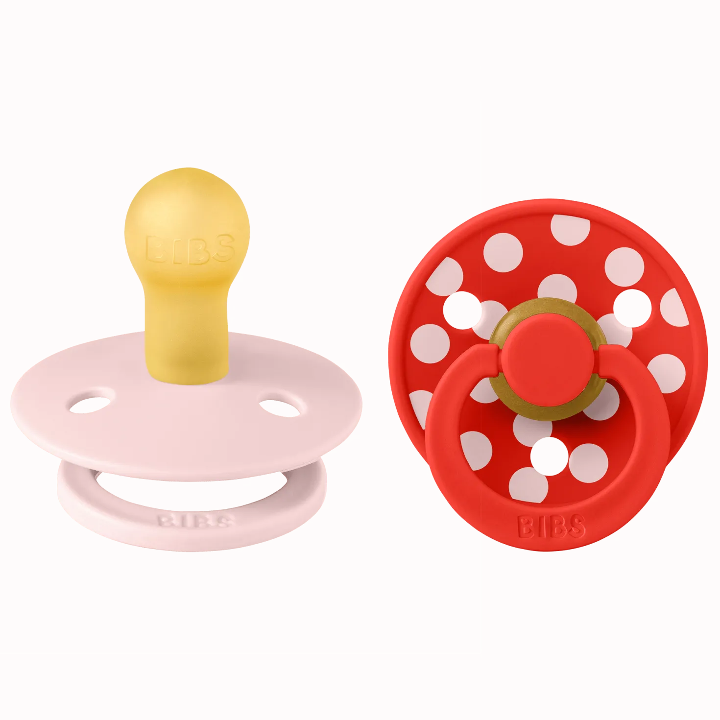 Studio Colour Polka 2-pack Runda Latexnappar Blossom Candy Apple