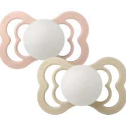 Supreme Glow 2-pack Symmetriska Silikonnappar Blush Vanilla