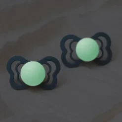 Supreme Glow 2-pack Symmetriska Silikonnappar Sage Cloud