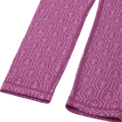 Taival Underställsset I Ull Red Violet