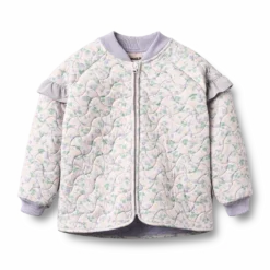 Thermo jacket Stjerna Purple Light Petunias