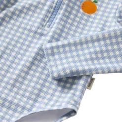 Toulon UV Baddräkt Dove Blue Gingham
