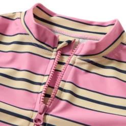 Toulon UV Baddräkt Happy Pink Stripe