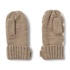 Towsi Vantar I Ulljacquard Grey Camel Melange