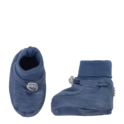 Ulltofflor I Två Lager Dark Blue