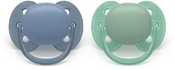 Ultra Soft 2-pack Nappar 6-18M Blue Green