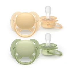 Ultra Soft 2-pack Nappar 6-18M Peach Green