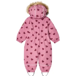 Val D'Isere Vinteroverall Mauve Hearts