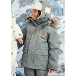 Val Thorens Parkas Grön