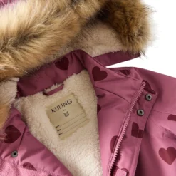 Val Thorens Parkas Mauve Hearts