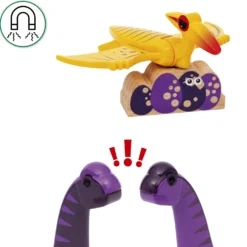 Äventyrsset Med Dinosaurier Multicolor