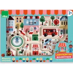 Vilac Magnetisk Labyrint - Min Lilla Stad Av Ingela P Arrhenius Multi