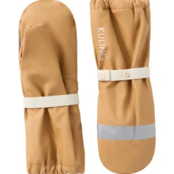 Vilnius Fodrade Regnvantar Caramel Brown