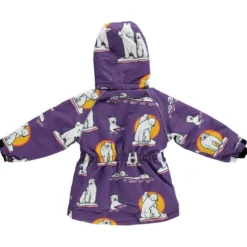 Vinterjacka Polar Bears Purple Heart