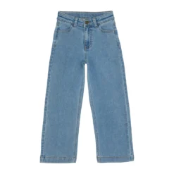 Wide Loose Fit Jeans Light Dusty Blue