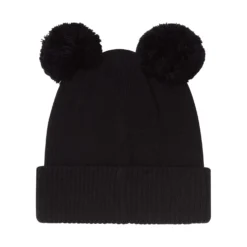 Zermatt Beanie I Ull Black
